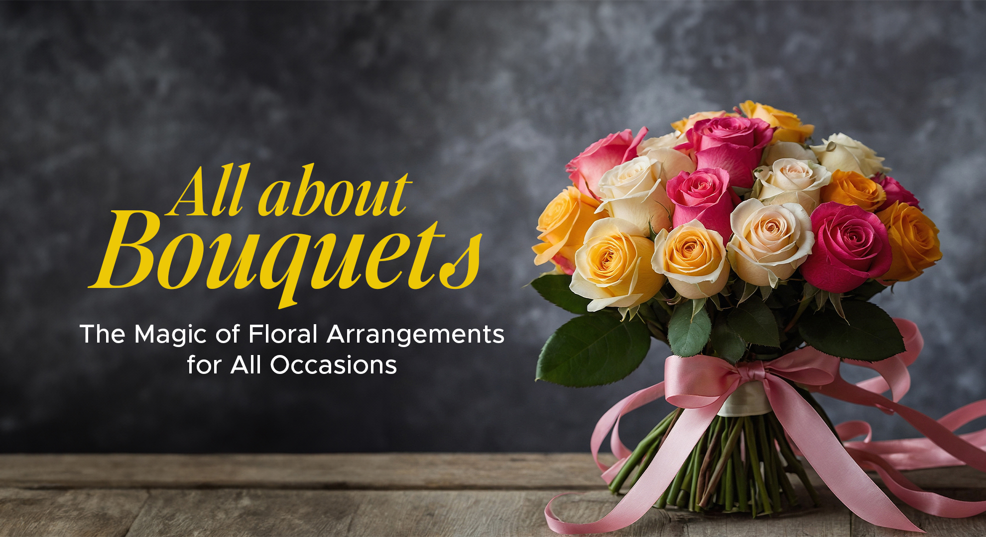 All about Bouquets – The Magic of Floral Arrangements for All Occasions